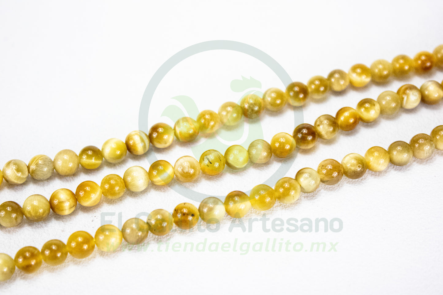 Piedra Ojo Tigre 6Mm #30