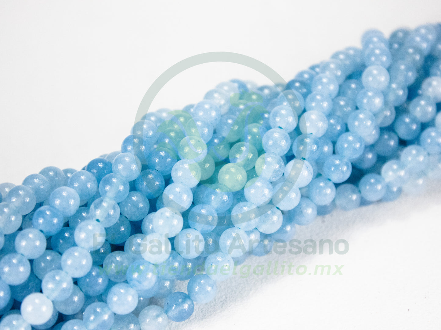 Piedra Agua Marina 6mm #1