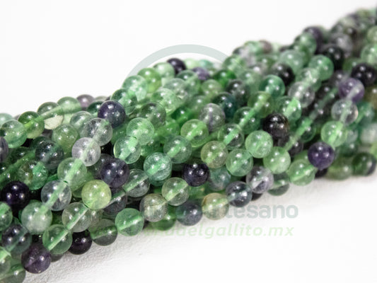 Piedra Fluorita 6mm #21