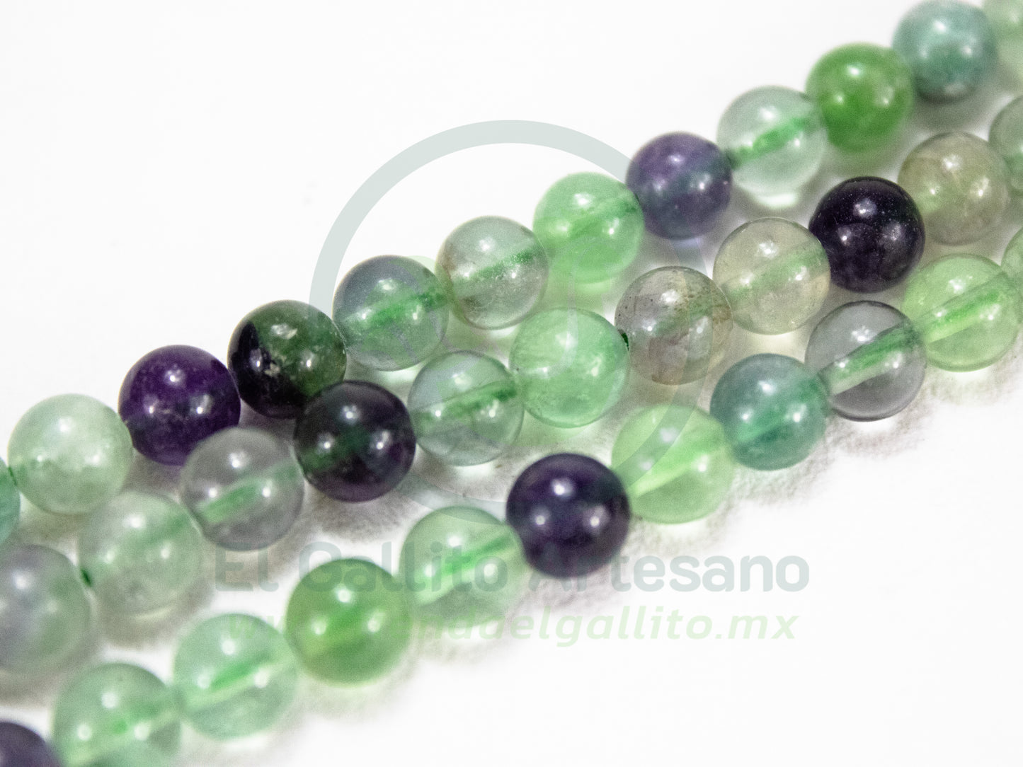 Piedra Fluorita 6mm #21