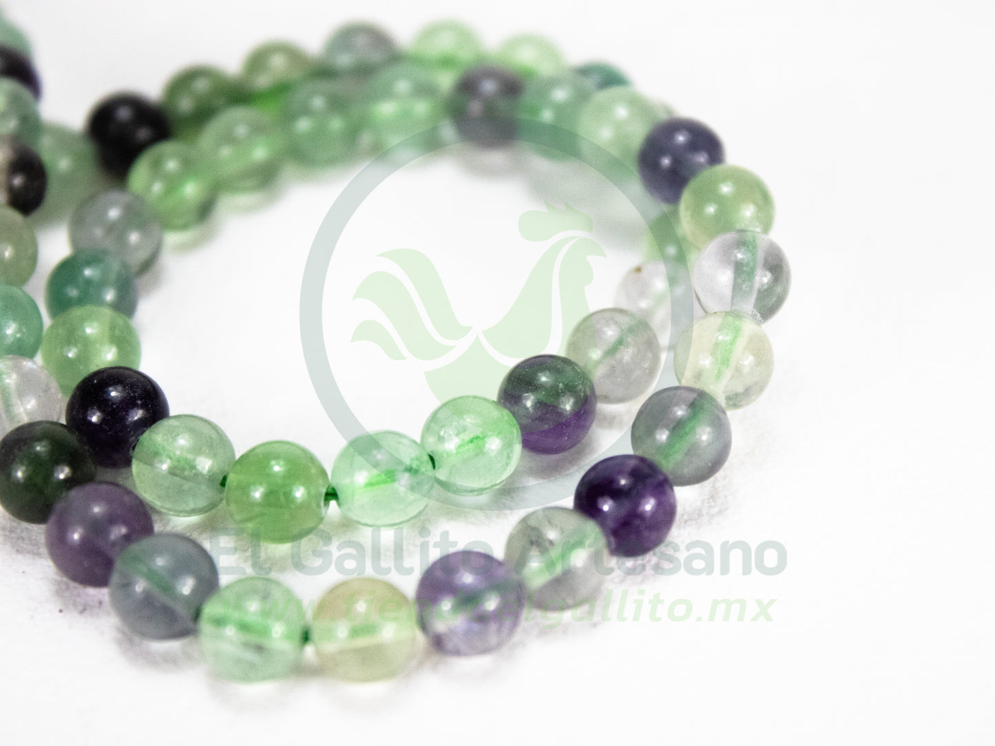 Piedra Fluorita 6mm #21