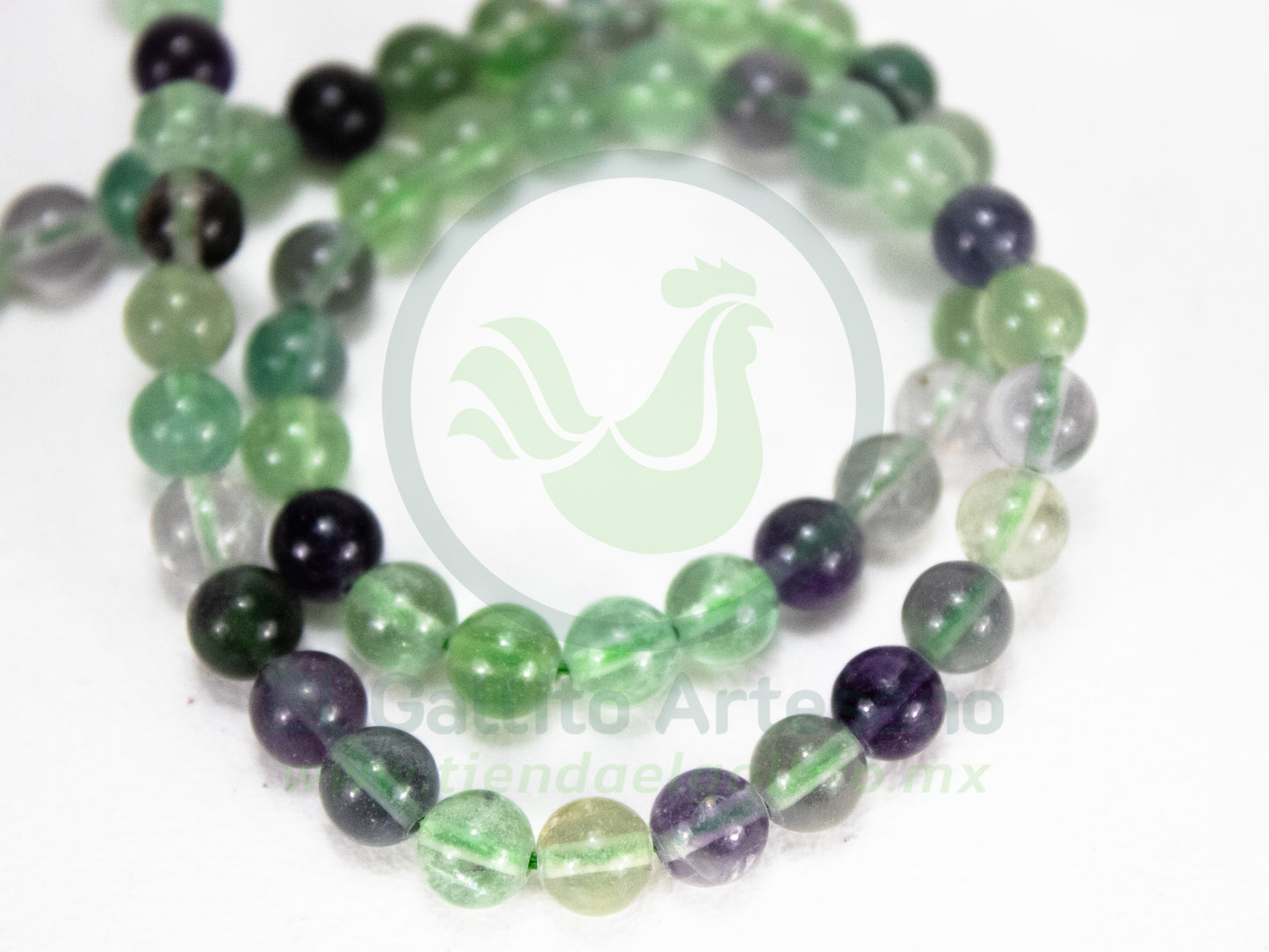 Piedra Fluorita 6mm #21