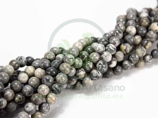 Piedra Malaquita 6mm #15