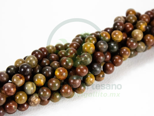 Piedra Red Pine 8mm #6