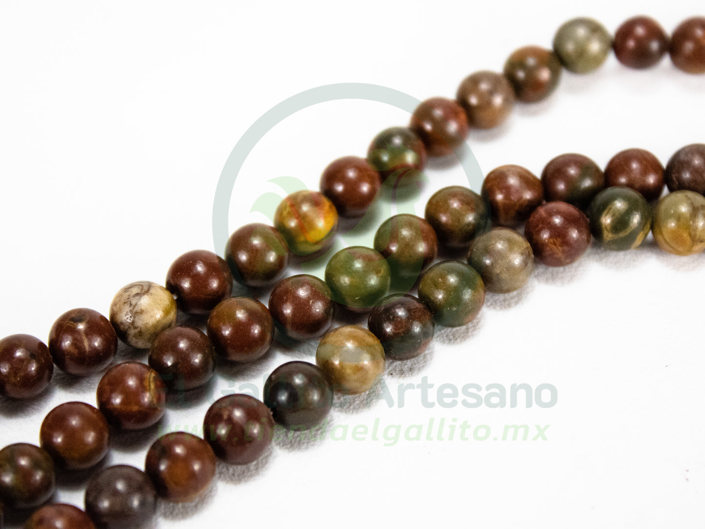 Piedra Red Pine 8mm #6