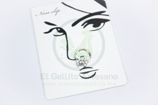 Piercing 24-4 MD04 | Septum Mariposa Niquelado