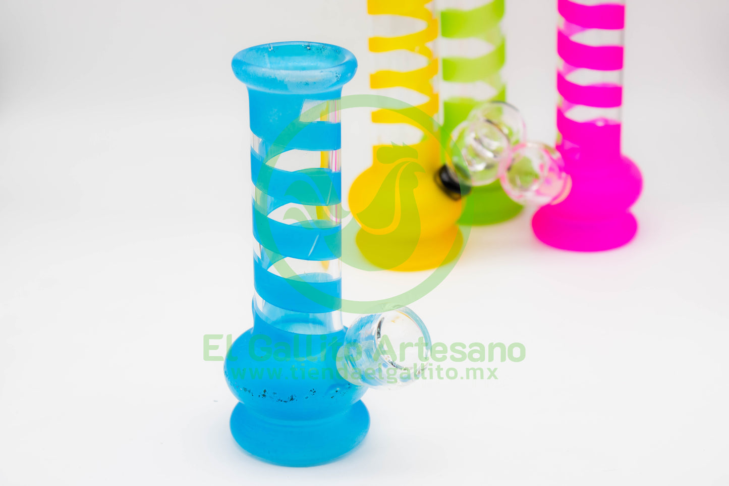 Pipa CA320 | Mini Bong Fosfo Espirales