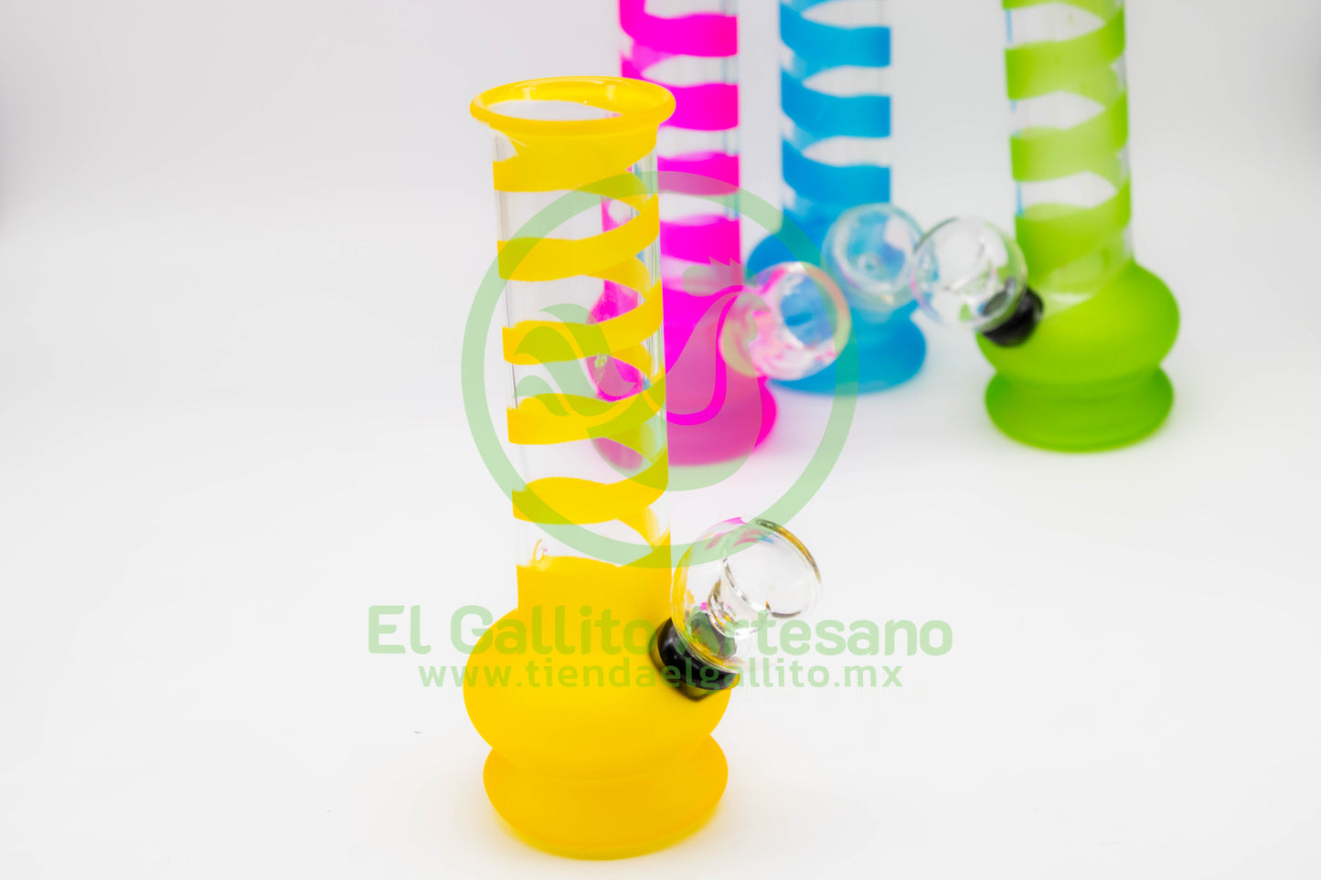 Pipa CA320 | Mini Bong Fosfo Espirales