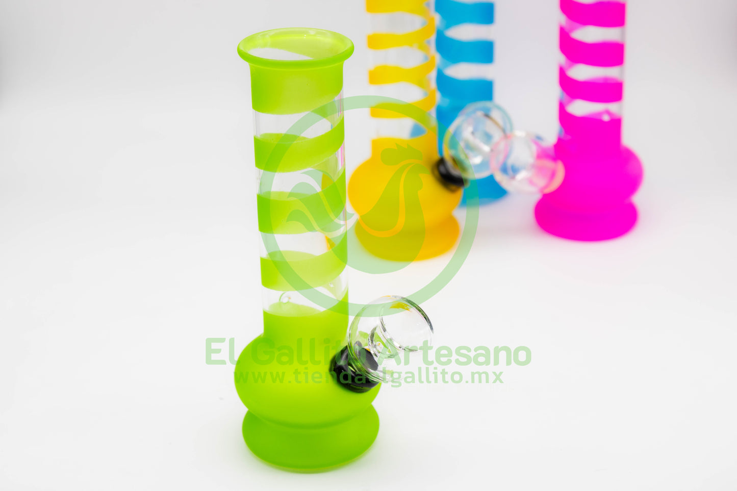 Pipa CA320 | Mini Bong Fosfo Espirales