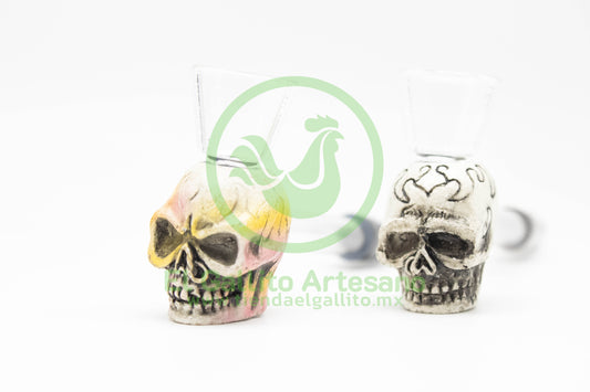 Pipa CA362 | Calavera Piedra y Cristal