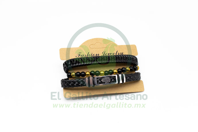 Pulsera Piel 3H MD01