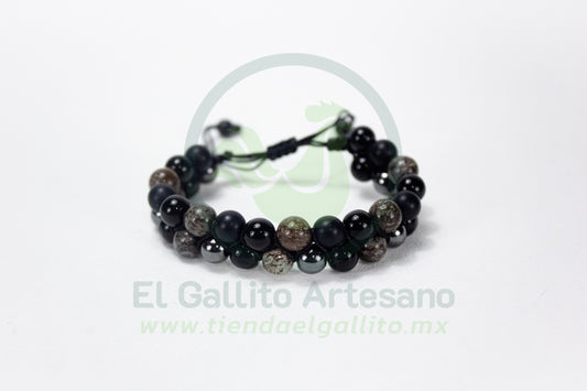 Pulsera A25-1 BLM #16 | Doble Oscuros