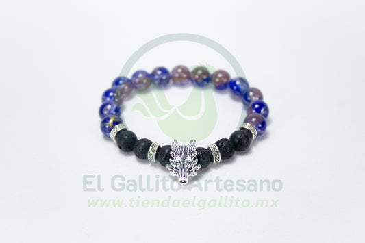 Pulsera A25-1 BLM #08 | Lobo Volcánica
