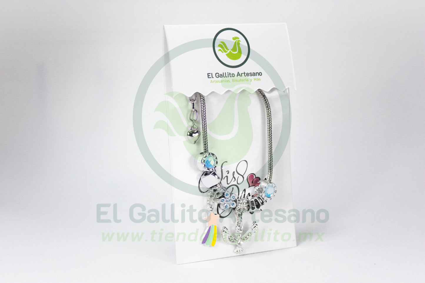 Pulsera A25-1 Charms #19 | Paloma Estrella Fugaz