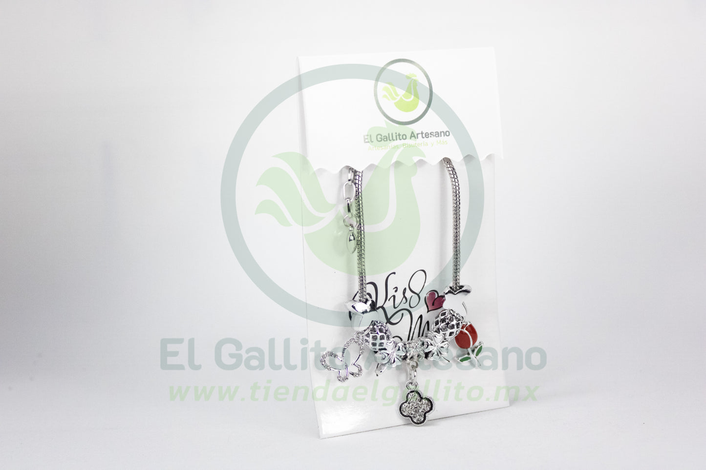 Pulsera A25-1 Charms #20 | Trébol Tulipán