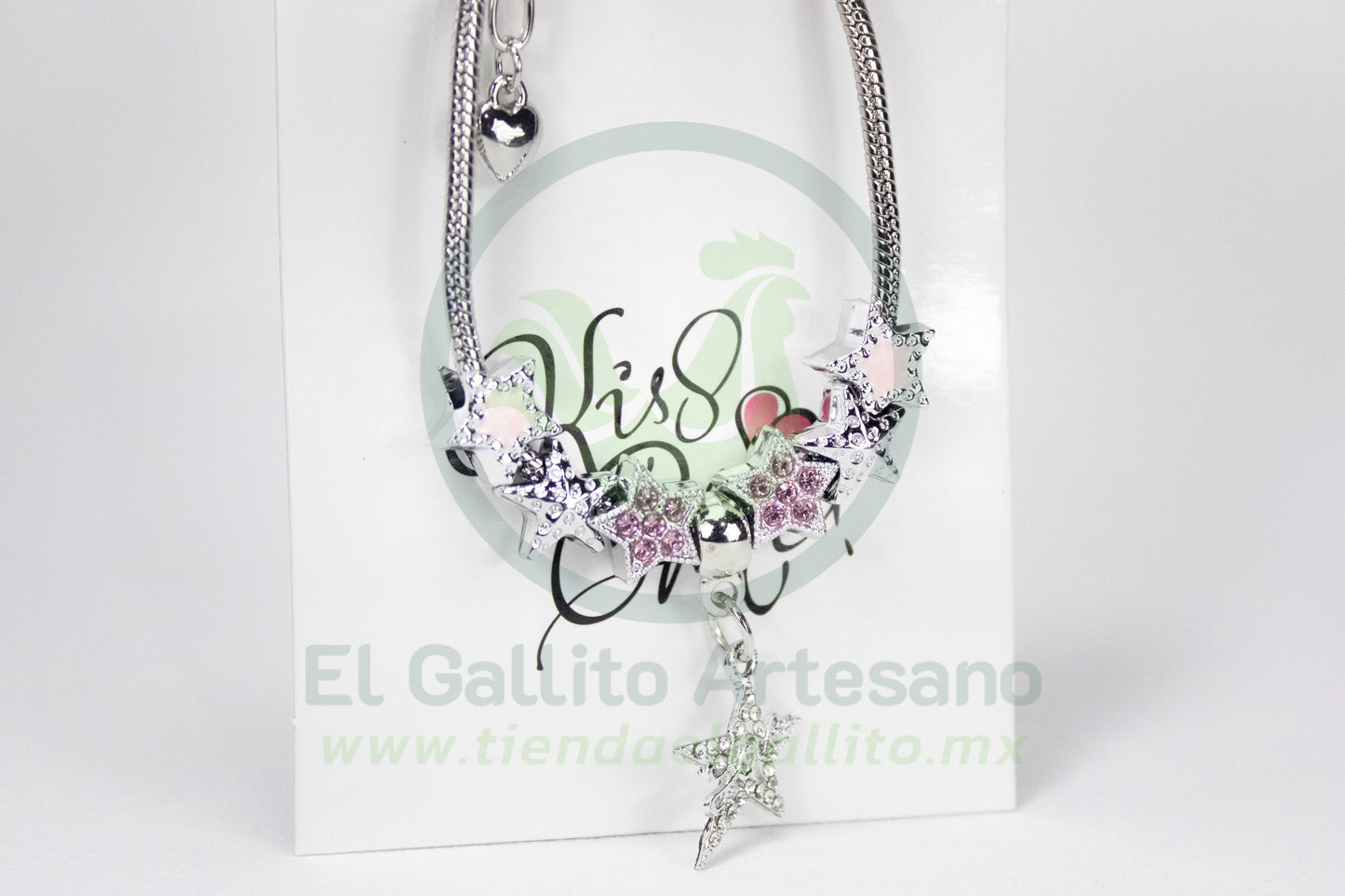 Pulsera A25-1 Charms #30 | Estrellas Brillante