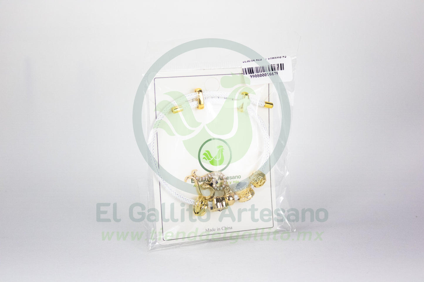 Pulsera A25-1 Charms #03 | Serpientes Corazón