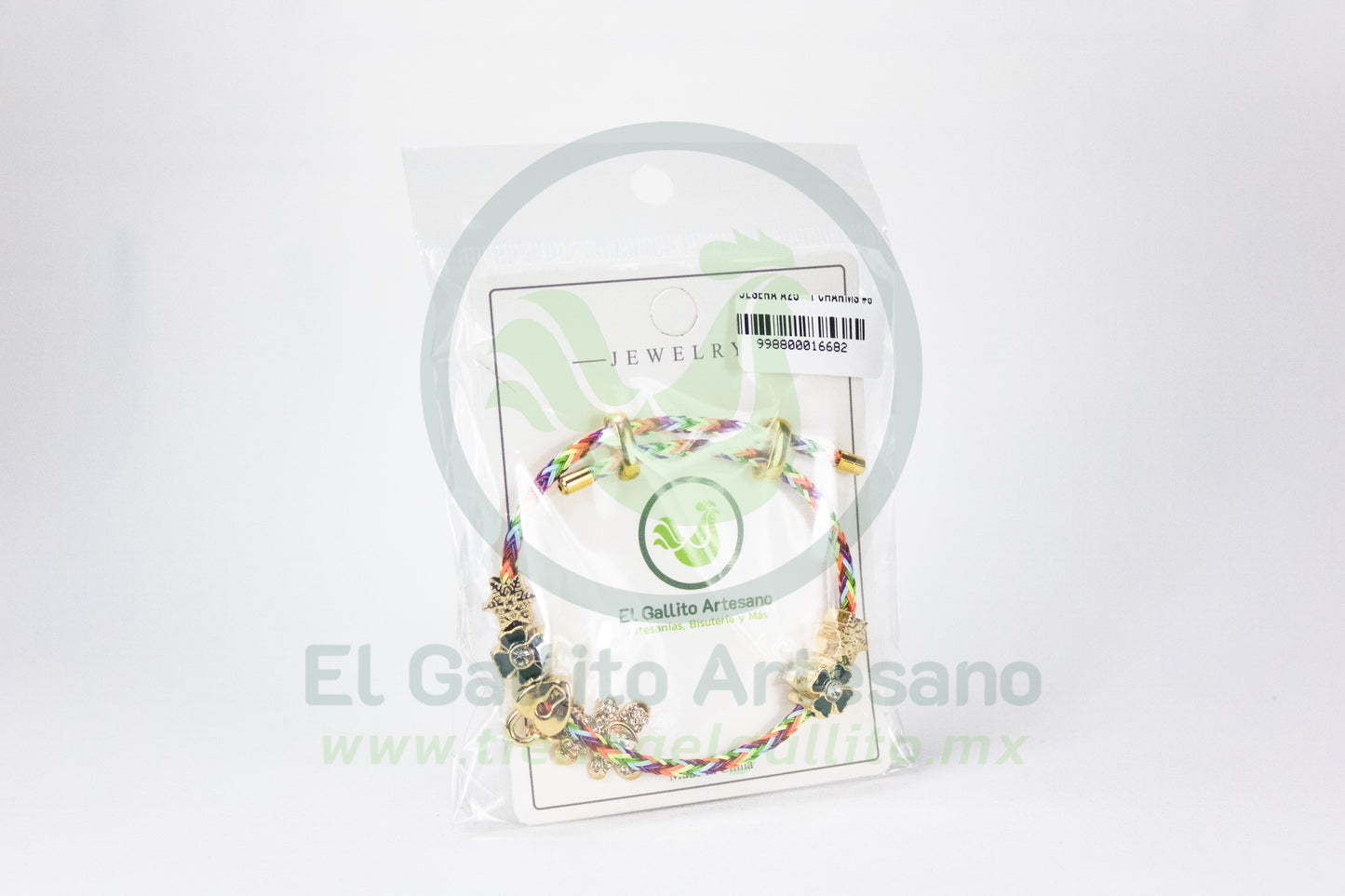Pulsera A25-1 Charms #06 | Oso Navideño