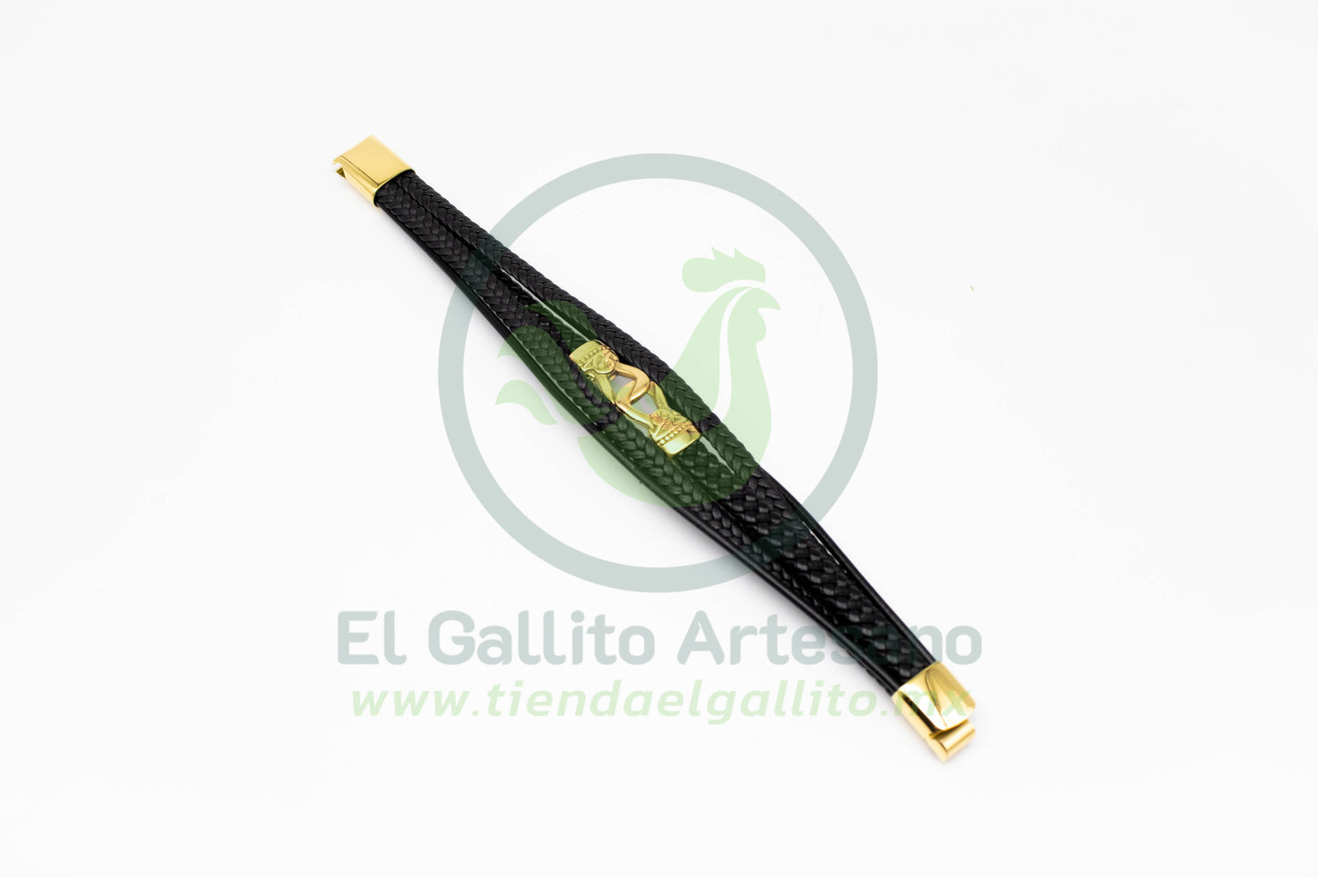 Pulsera ACPI MD13 | Trenzada Doble Nudos Atados