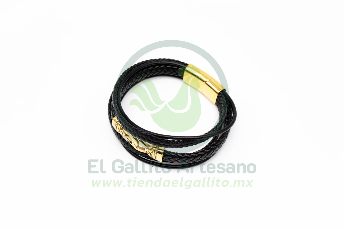 Pulsera ACPI MD13 | Trenzada Doble Nudos Atados