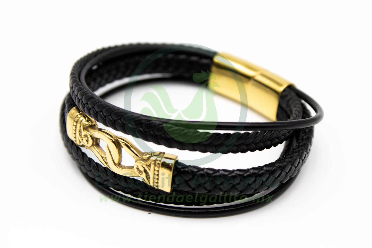 Pulsera ACPI MD13 | Trenzada Doble Nudos Atados