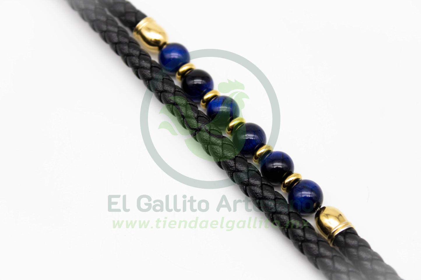 Pulsera ACPI MD15 | Trenzada Doble Tubular Lapizlásuli