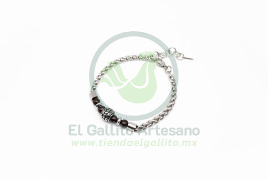 Pulsera Acero Bola MD05