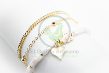 Cargar imagen en el visor de la galería, Pulsera Caddj MD04 | Separador Elefante Ojo Corazón
