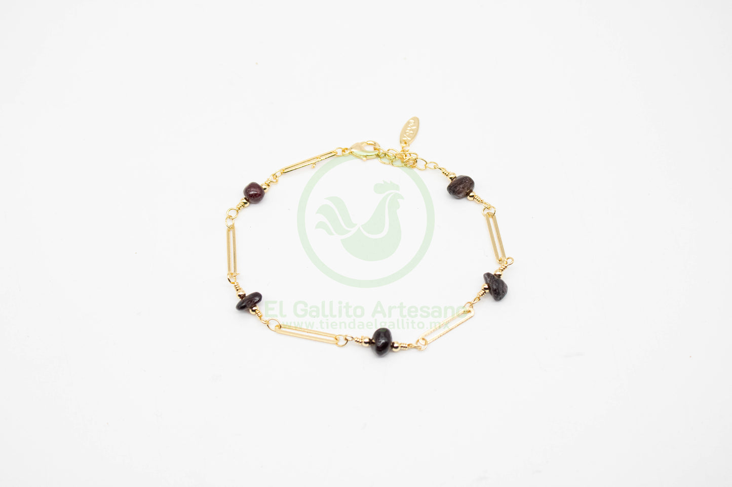 Pulsera Dijes MD17 | Chip Granate