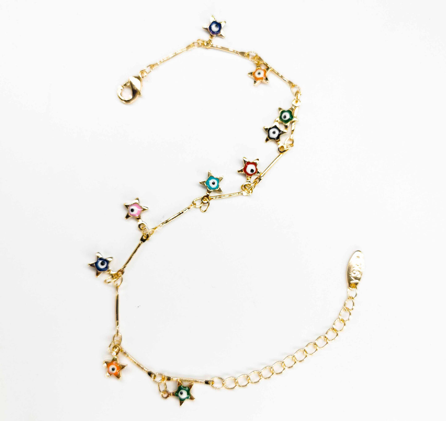 Pulsera Con Dijes Estrella | Varios Colores