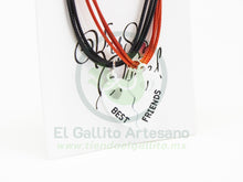 Cargar imagen en el visor de la galería, Pulsera HC Dije MD01 | Best Friends Blanco
