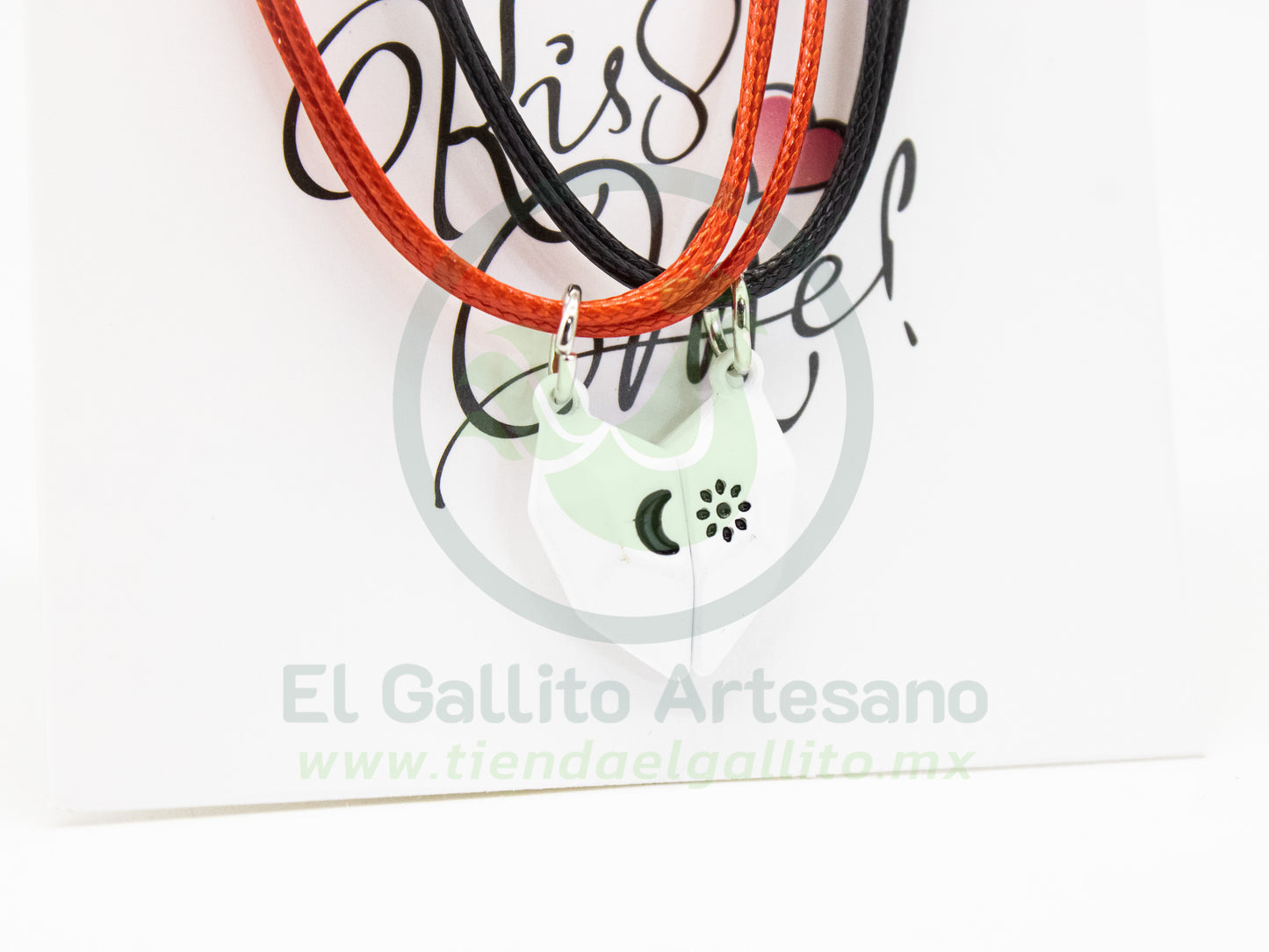 Pulsera HC Dije MD18 | Corazón Geo Blanco