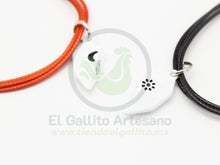 Cargar imagen en el visor de la galería, Pulsera HC Dije MD18 | Corazón Geo Blanco
