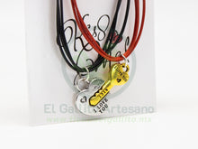 Cargar imagen en el visor de la galería, Pulsera HC Dije MD21 | Corazón Llave Plat/Dor
