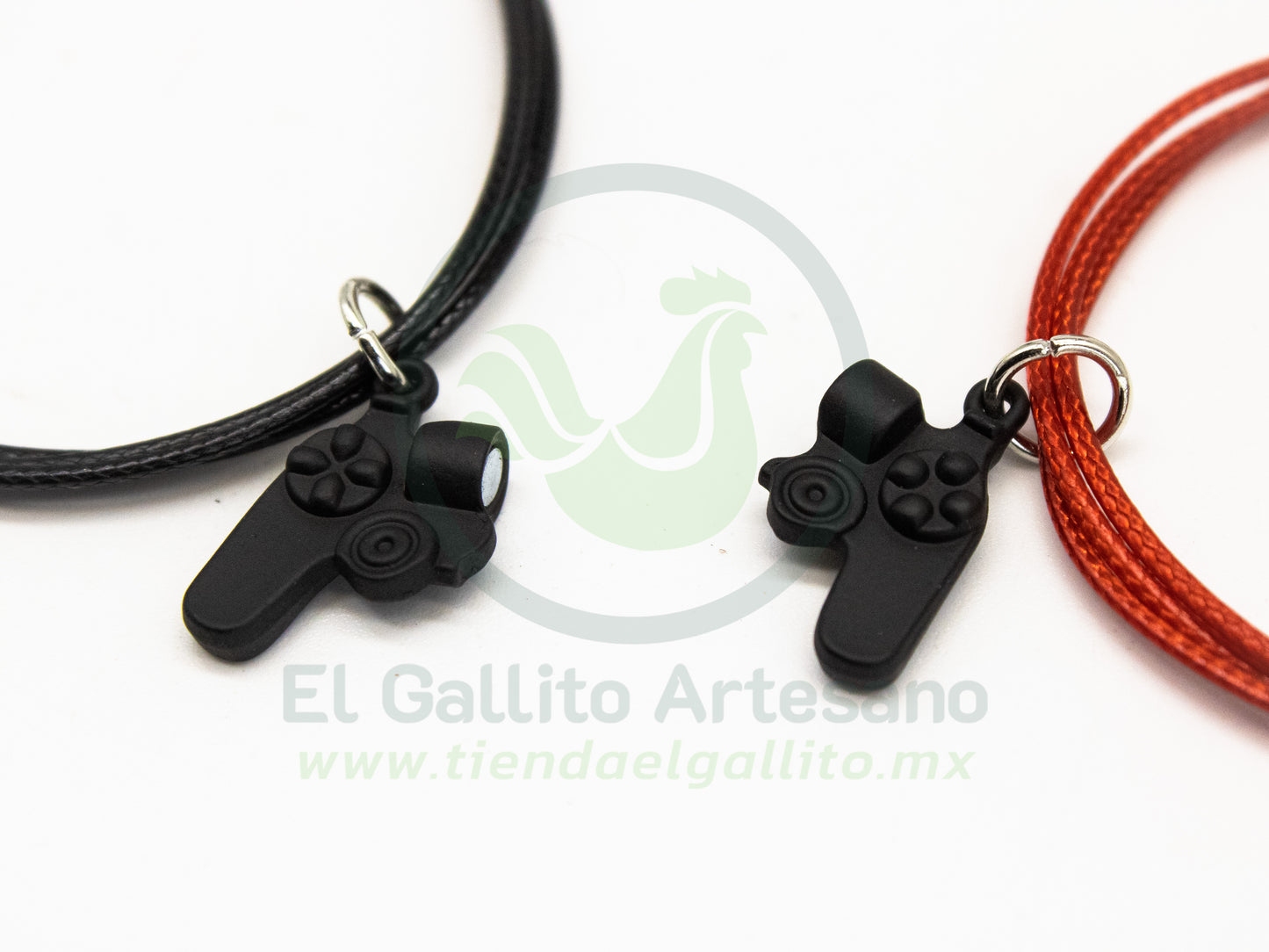 Pulsera HC Dije MD25 | Gamer Negro