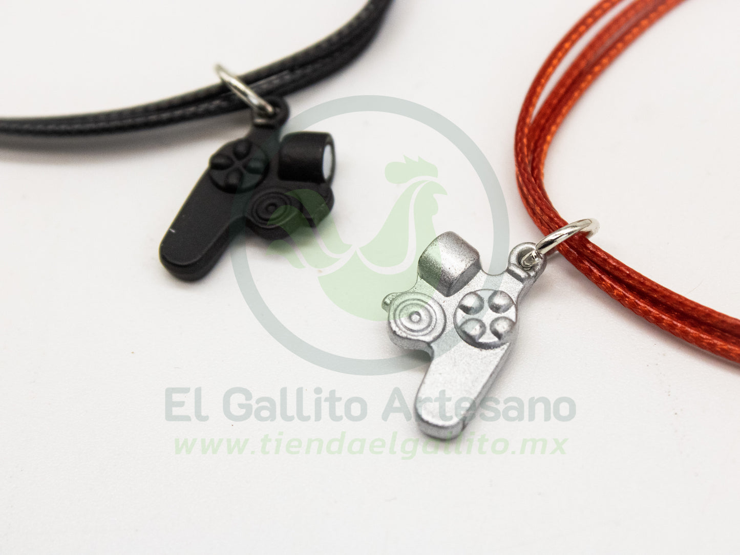 Pulsera HC Dije MD26 | Gamer Negr/Plate