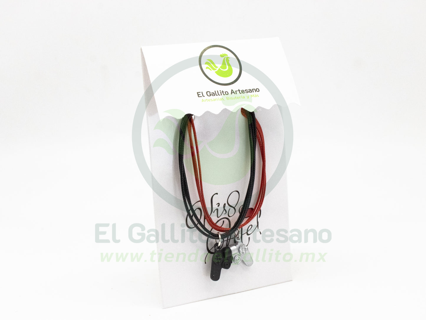 Pulsera HC Dije MD26 | Gamer Negr/Plate