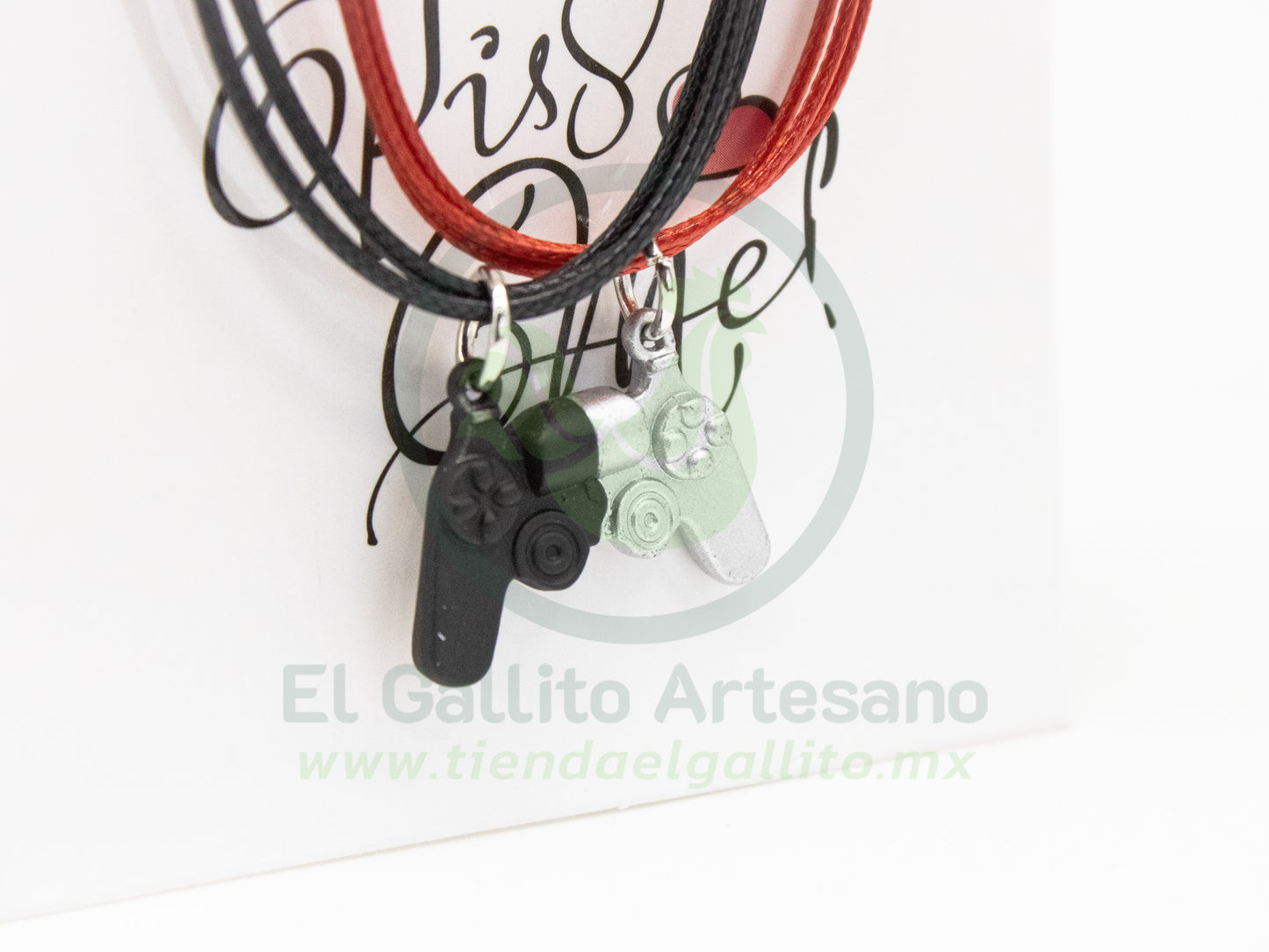 Pulsera HC Dije MD26 | Gamer Negr/Plate