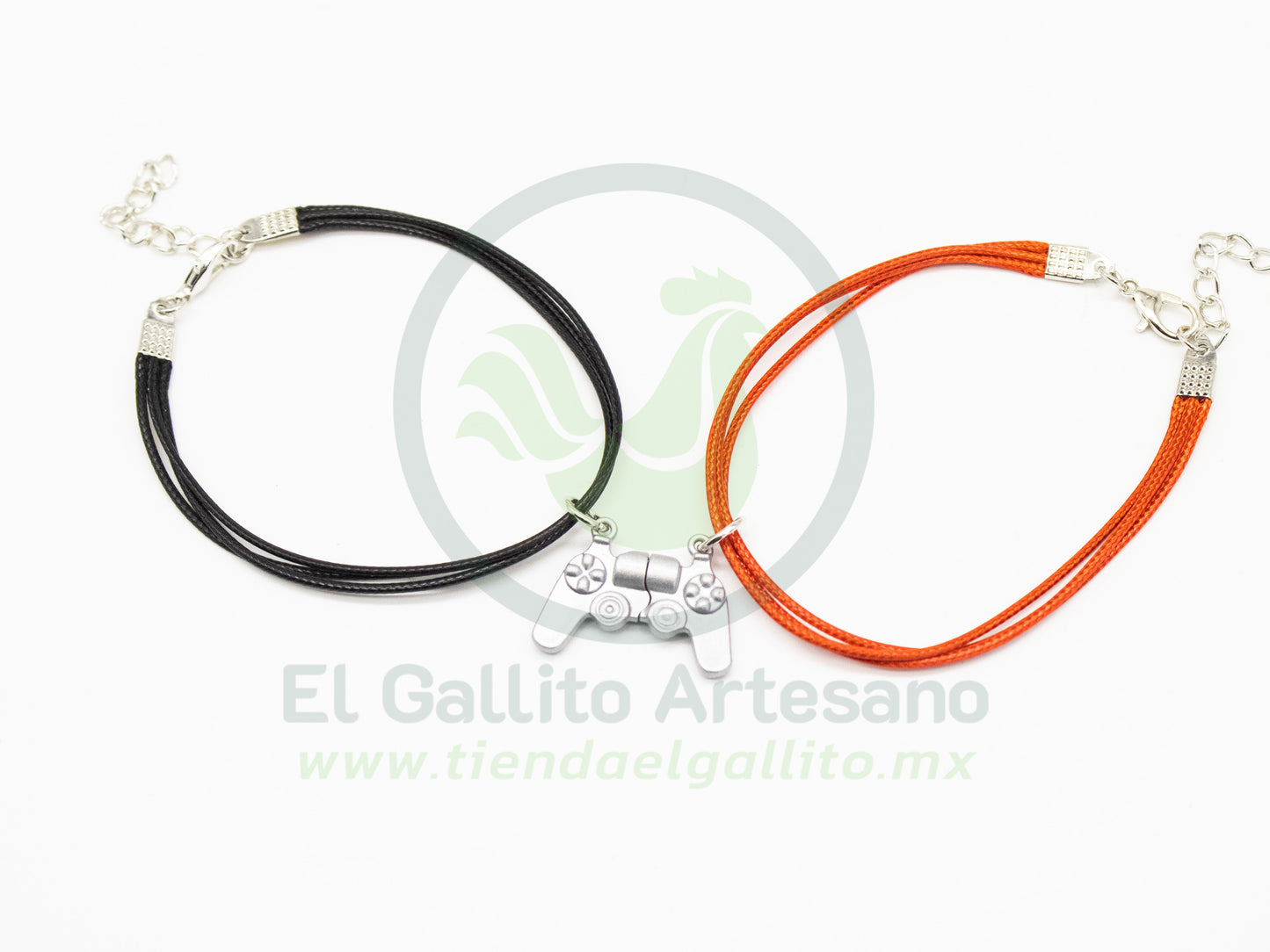 Pulsera HC Dije MD27 | Gamer Plateado