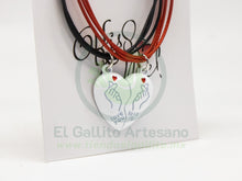 Cargar imagen en el visor de la galería, Pulsera HC Dije MD28 | Corazón Coreano Bl Love U
