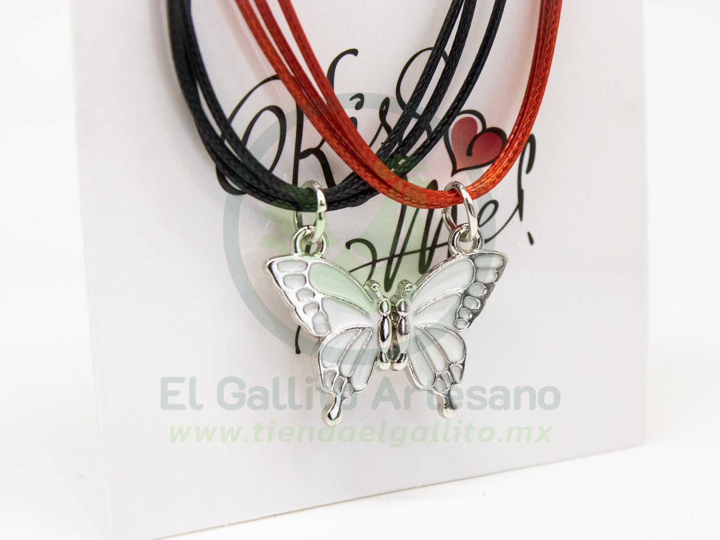 Pulsera HC Dije MD31 | Mariposa Blanca