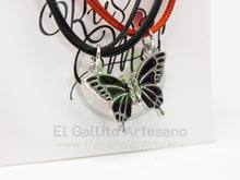 Cargar imagen en el visor de la galería, Pulsera HC Dije MD32 | Mariposa Negra
