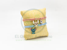 Cargar imagen en el visor de la galería, Pulsera Pareja MD07 | Stitch y Ángel
