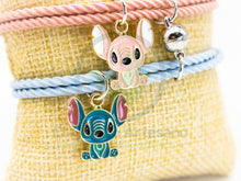 Cargar imagen en el visor de la galería, Pulsera Pareja MD07 | Stitch y Ángel
