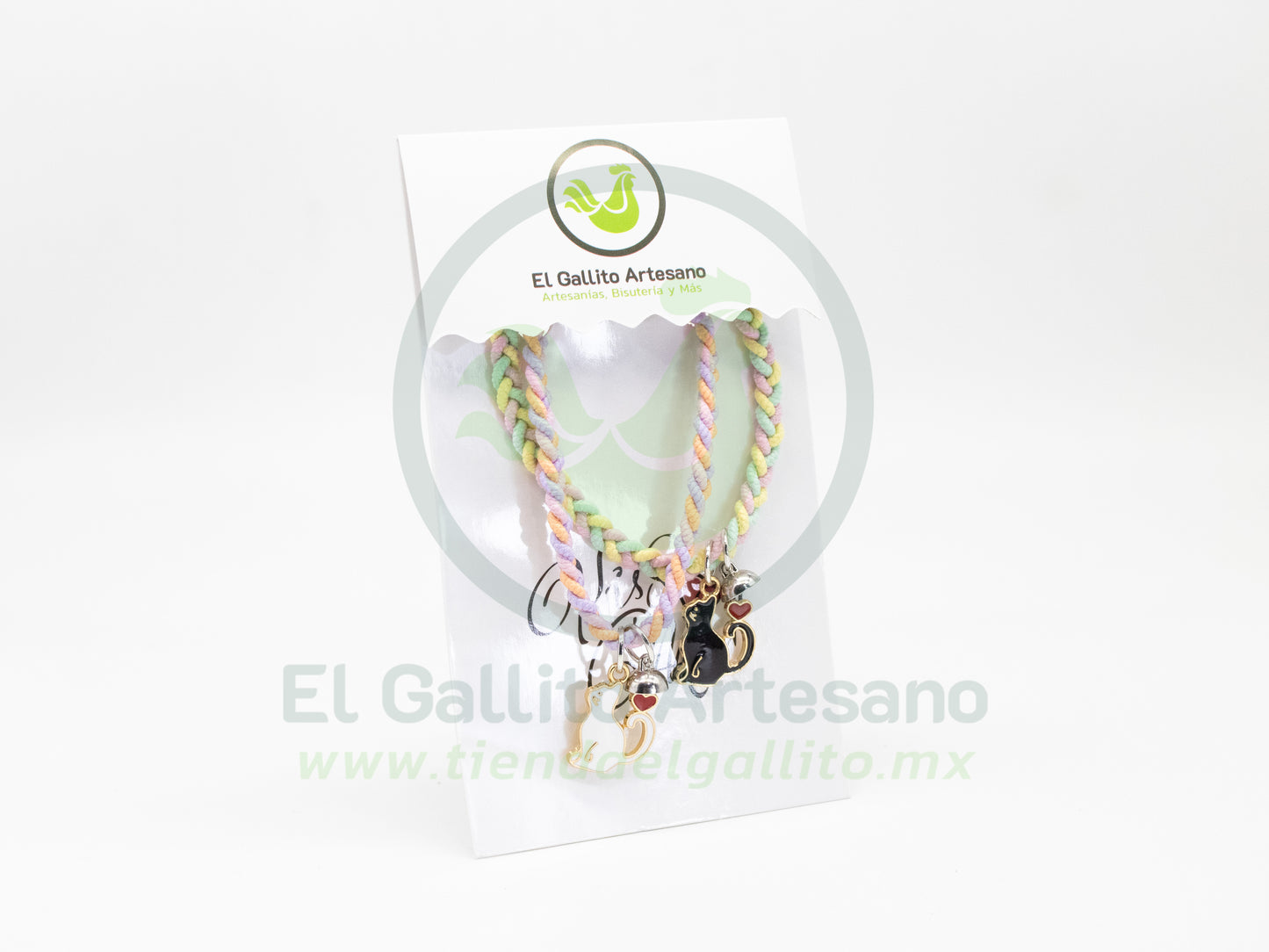 Pulsera Pareja MD08 | Gatitos