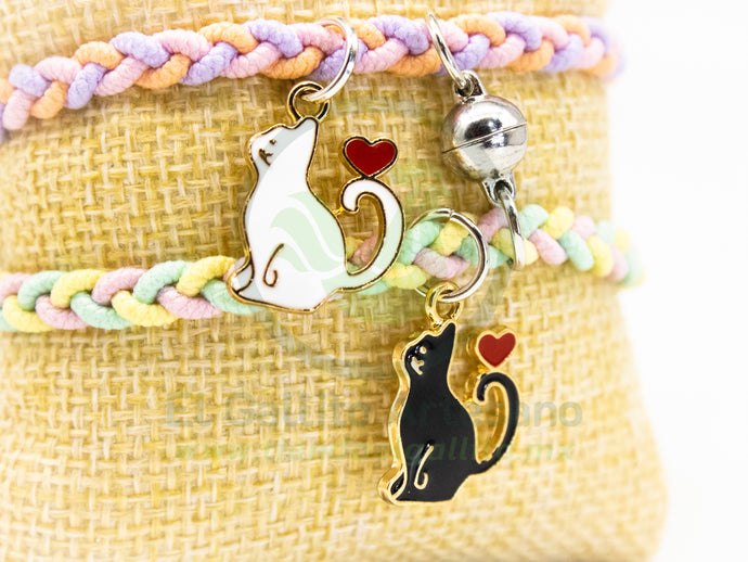 Pulsera Pareja MD08 | Gatitos