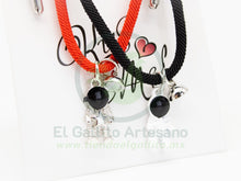 Cargar imagen en el visor de la galería, Pulsera Pareja MD13 | Astronautas Bl/Plat
