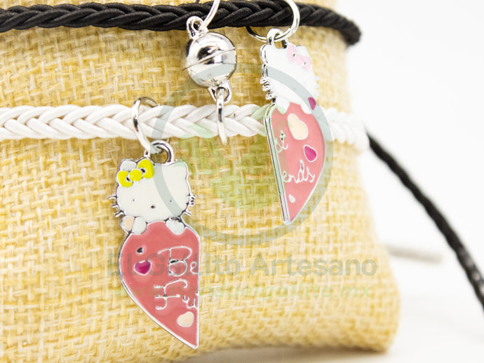 Pulsera Pareja MD17 | Kitty Best Friends