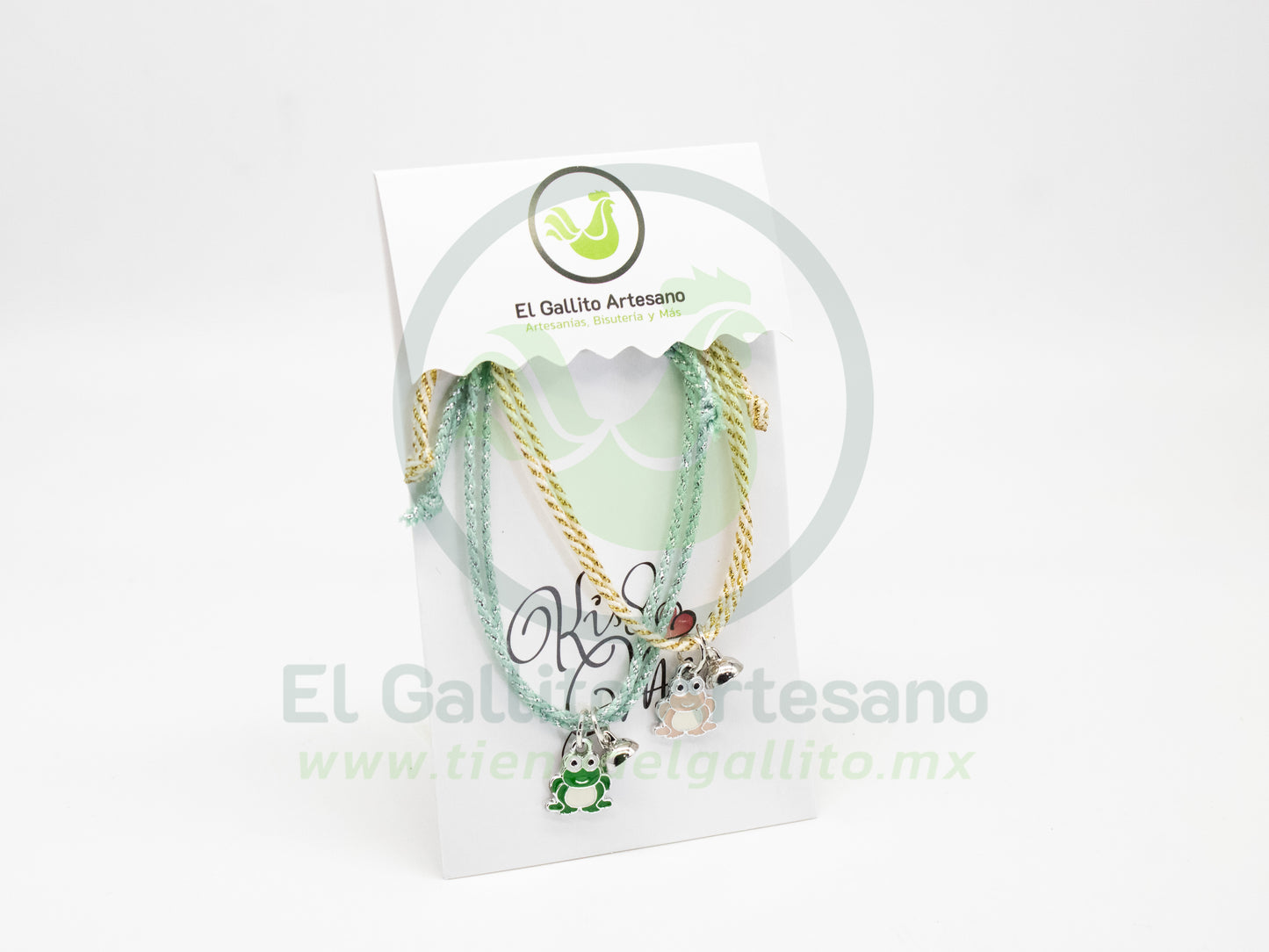 Pulsera Pareja MD26 | Ranas