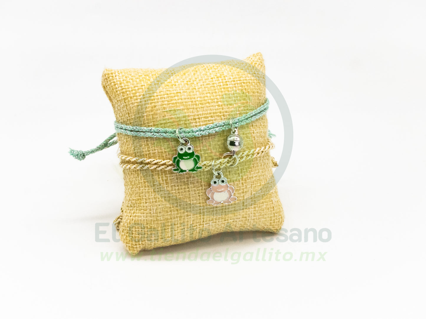 Pulsera Pareja MD26 | Ranas